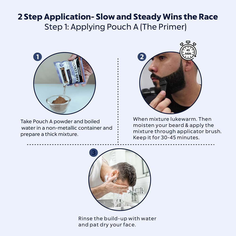 Hypo Allergic Beard Colour - Pack of 3 - Image 3