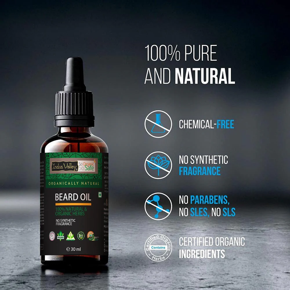 100% Pure & Natural Beard Oil - Image 3