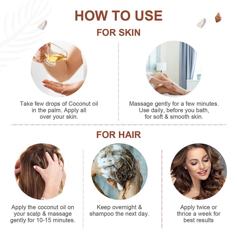 Bio Organic Extra Virgin Coconut Oil for Hair and Skin - Image 7