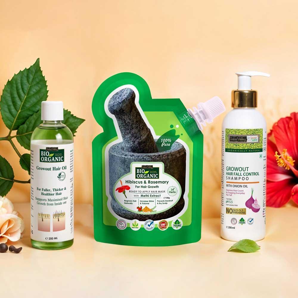 Growout Hair Oil for natural hair growth & nourishment - Image 9