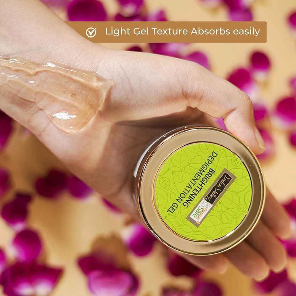 Complete Face Care Kit - Light Day Cream (100ml), Retexturing Night Cream (50ml), Under Eye Cream (50ml), With Brightening Depigmentation Gel (100ml) Combo For Nourished & Radiant Skin - Image 5