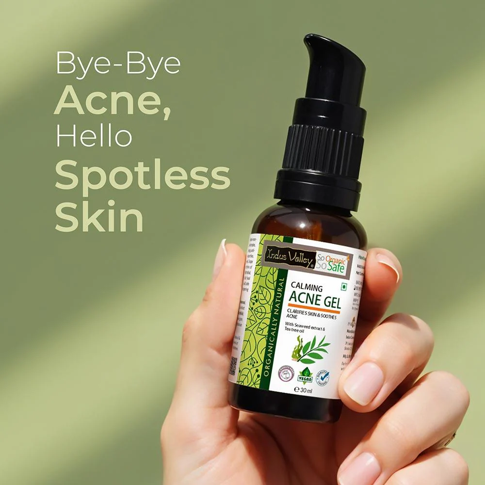 Clear Skin Acne Gel with Seaweed & Tea Tree - Image 2