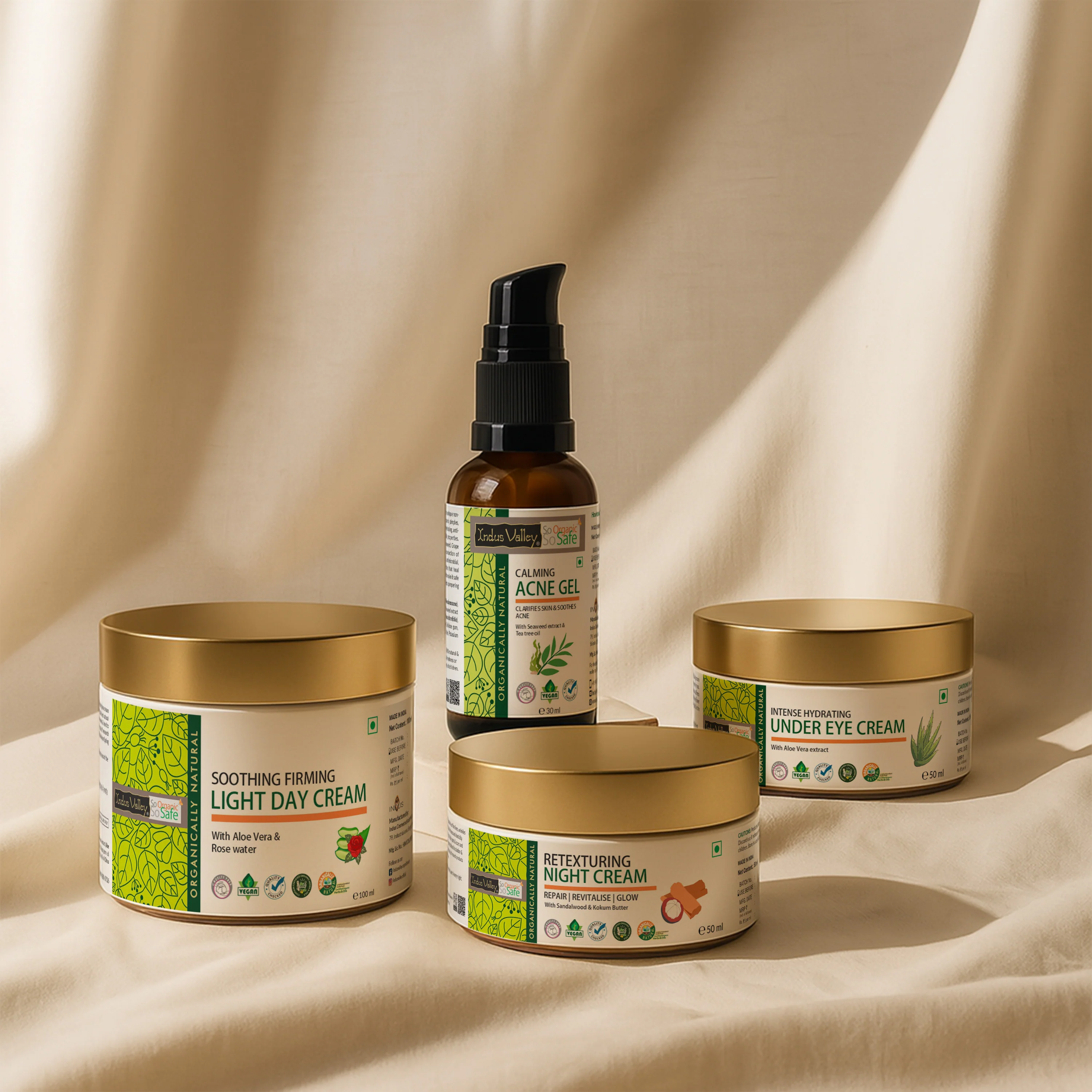 Calming Acne Gel Clarifies Skin & Soothes Acne With Seaweed Extract & Tea Tree Oil - 30ml. - Image 11