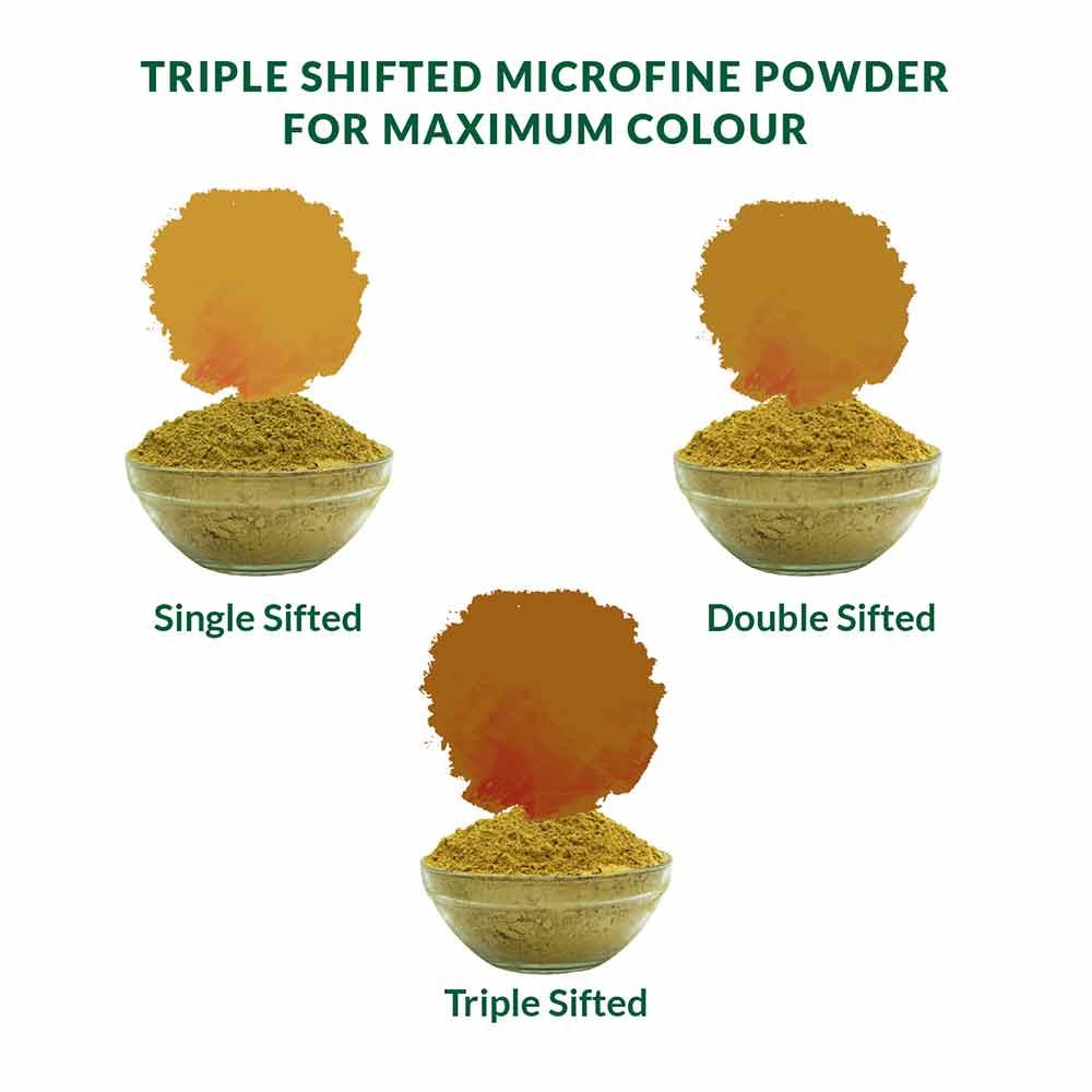 Bio Organic Herbal Henna Powder for Hair - Pack Of 3 - Image 5