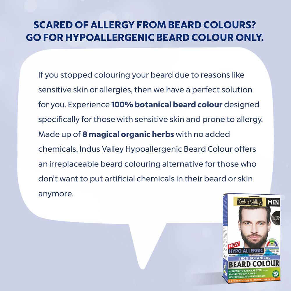 Hypo Allergic Beard Colour - Pack of 4 - Black - Image 6