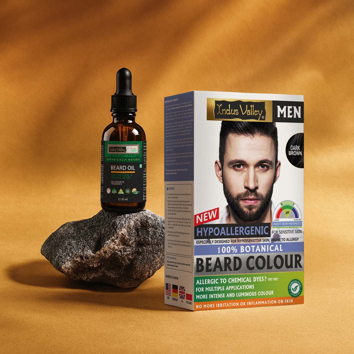 Hypo Allergic Beard Colour With Beard Oil - Image 7
