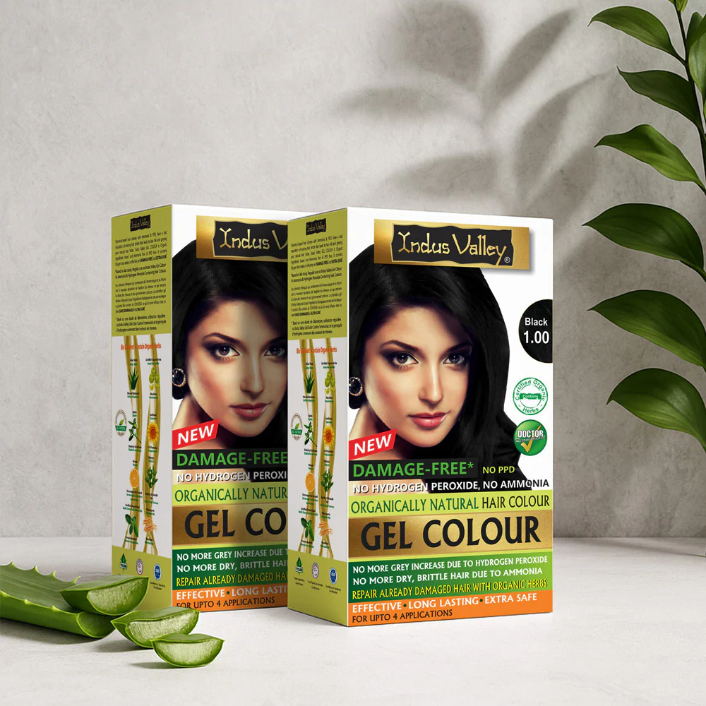 Natural Hair Colour | Damage Free Gel Hair Color For Women & Men | No Harmful Chemicals, Long Lasting, Safe & Gentle - Available in 6 Shades - (400ml + 40g) (Pack of 2) - Image 14