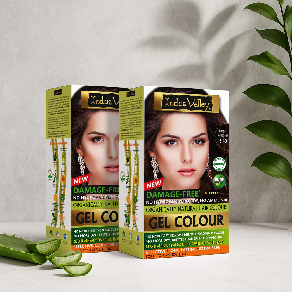 Natural Hair Colour | Damage Free Gel Hair Color For Women & Men | No Harmful Chemicals, Long Lasting, Safe & Gentle - Available in 6 Shades - (400ml + 40g) (Pack of 2) - Image 15
