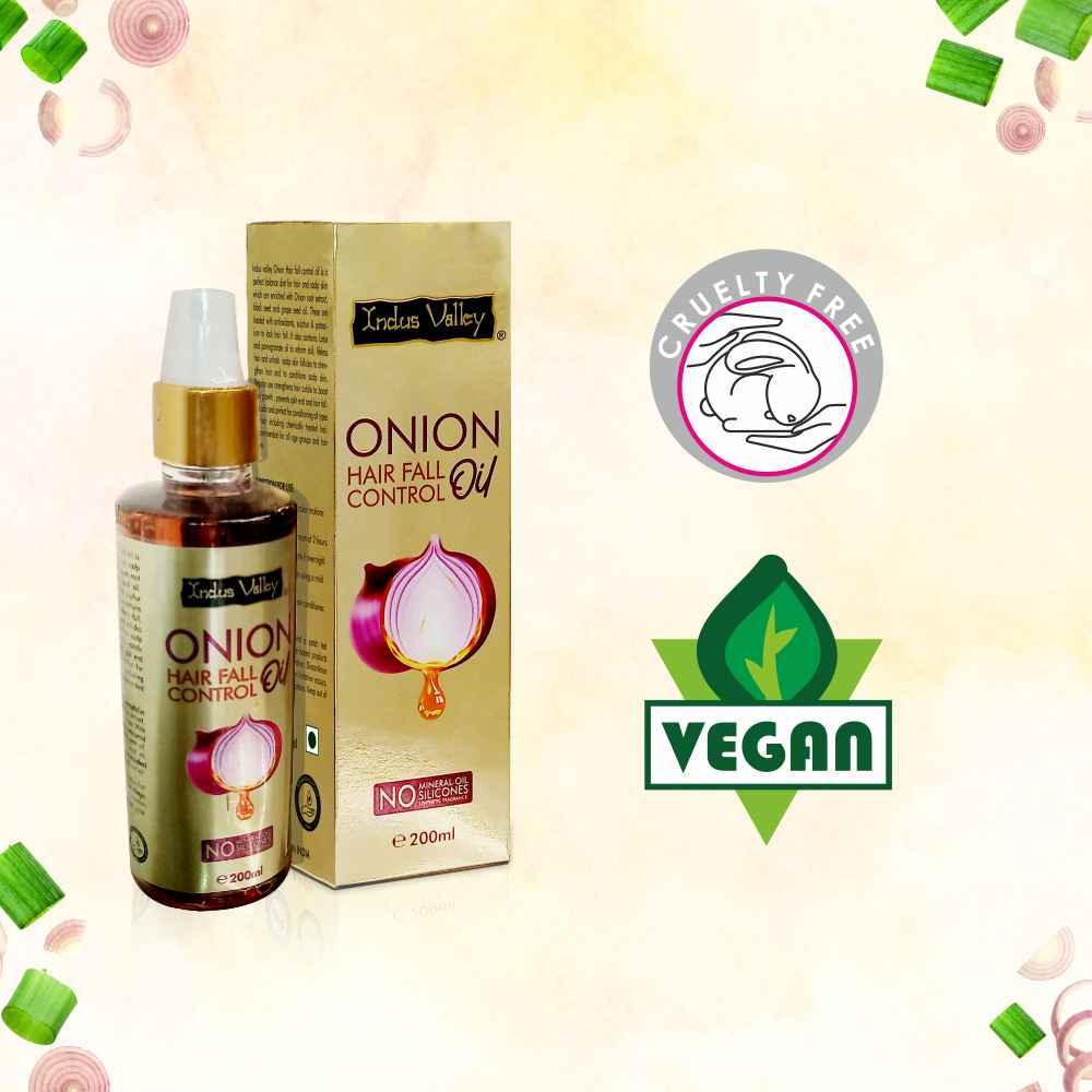 Onion Hair Fall Control Oil - 200ml - Image 3