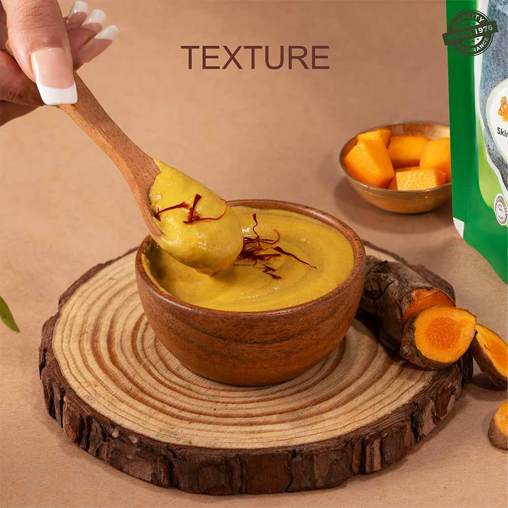 Ready-to-Apply Ubtan for Skin Brightening with Kasturi Haldi, Coconut Malai, Mango Butter, and Besan - 150gm - Image 5